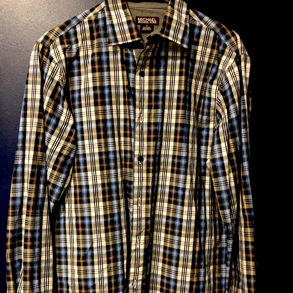 Michael Kors Mens Small Dress Shirt